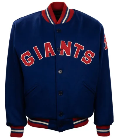 NY Giants 1932 Varsity Blue Jacket