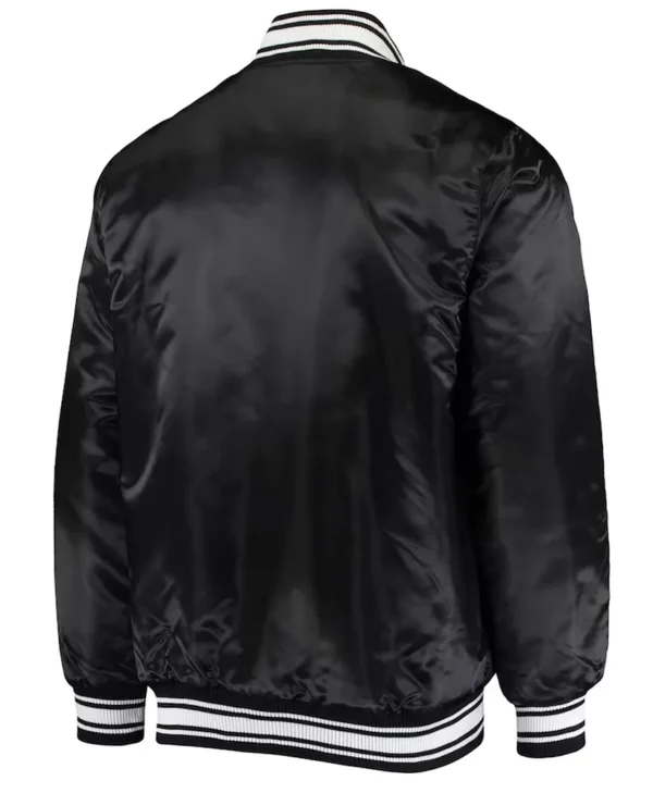 NY Giants Locker Room Black Jacket back webp