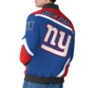 NY Giants Maximum Racing Royal Jacket back webp