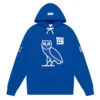 NY Giants OVO Royal Hoodie webp