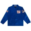 NY Giants Royal Satin Windbreaker webp