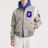NY Giants Teddy Varsity Wool Jacket webp
