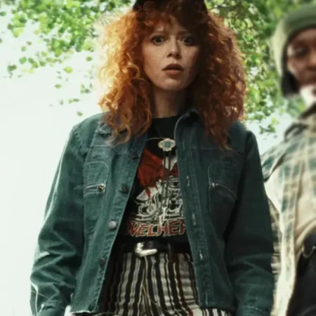Natasha Lyonne Poker Face S02 Blue Denim Jacket For Sale webp