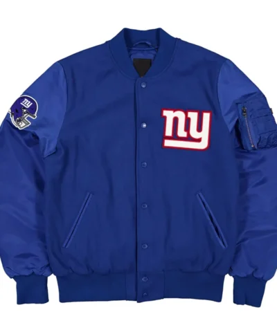 New York Giants MA-1 Historic Varsity Jacket