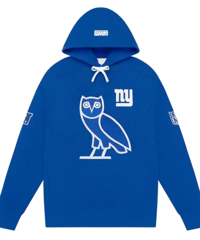 New York Giants OVO Royal Hoodie