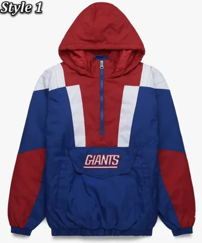 New York Giants Pullover Jacket