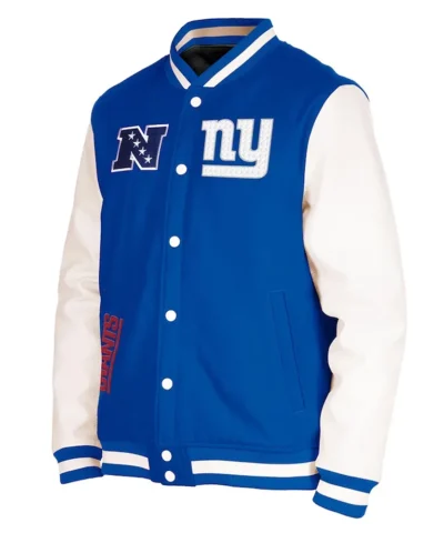 New York Giants Third Down Varsity Jacket