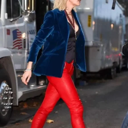 Ocean s Eight Cate Blanchett Blue Velvet Blazer