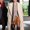 Only Murders In The Building S05 Selena Gomez Leather Trench Coat