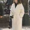Only Murders in the Building 2023 Selena Gomez White Trench Coat