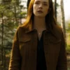 Order Sullivans Crossing S02 Maggie Sullivan Suede Leather Jacket webp