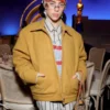 Oscars 96th Luncheon Billie Eilish Yellow Wool Jacket