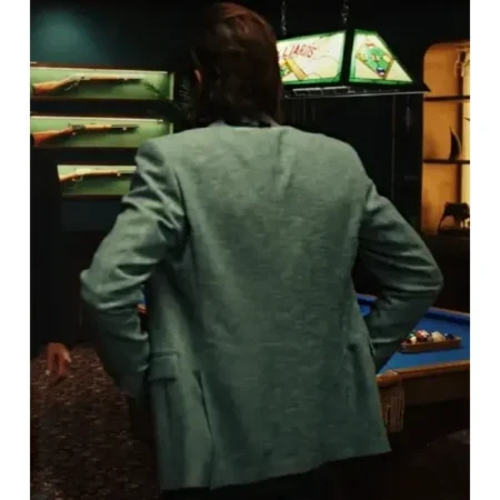 Poker Face 2023 Adrien Brody Blue Blazer back webp