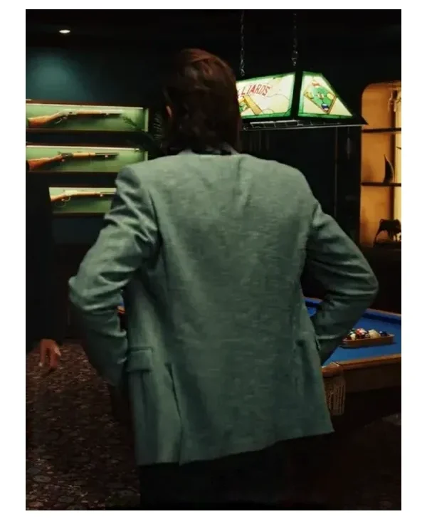 Poker Face 2023 Adrien Brody Blue Blazer back webp