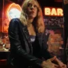 Poker Face 2023 Chloe Sevigny Black Leather Jacket sale webp
