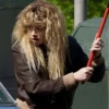 Poker Face 2023 Natasha Lyonne Leather Jacket left webp