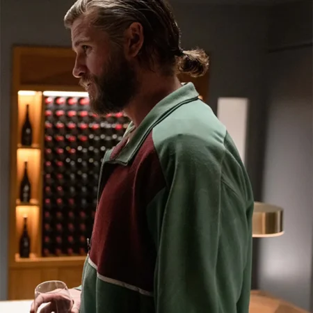 Poker Face Liam Hemsworth Jacket leftt webp