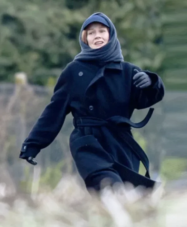 Project Hail Mary Sandra Huller Black Wool Coat