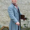 Providence Falls 2025 Evan Roderick Blue Long Coat