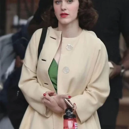 The Marvelous Mrs. Maisel Mariam Maisel Beige Long Coat