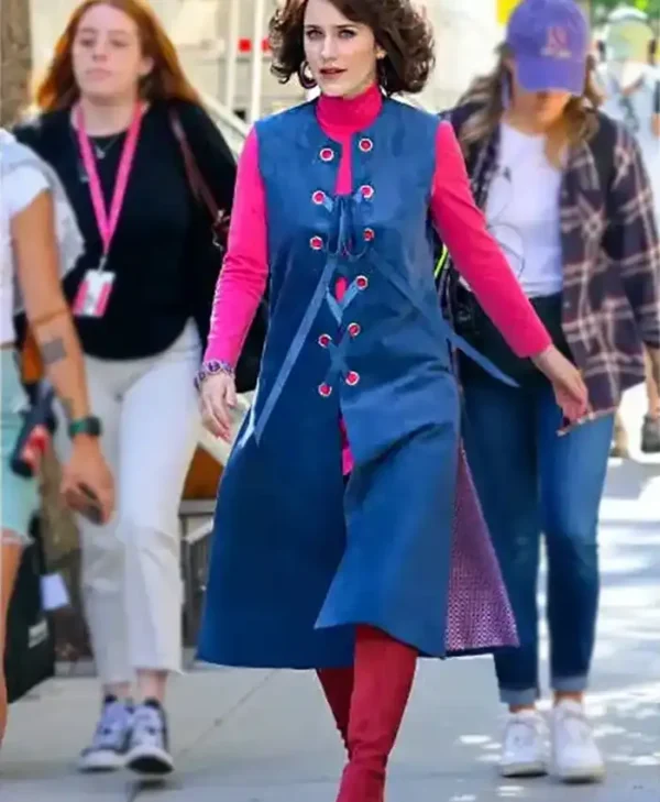 Rachel Brosnahan The Marvelous Mrs Maisel Season 05 Miriam Maisel Long Sleeveless Vest