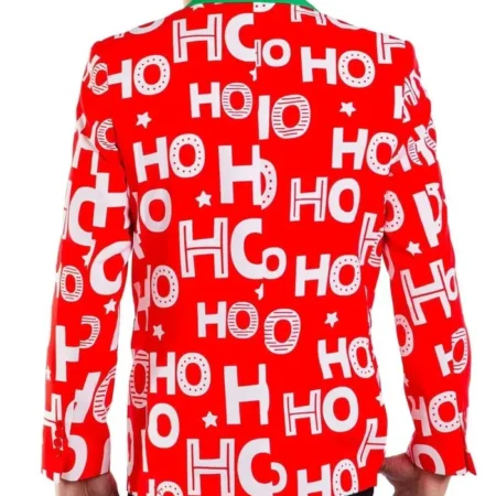 Red Ho Ho Holla Christmas Blazer For Sale