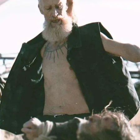 Red Plague 2025 Ian David Boyd Black Vest