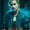 Relay 2025 Willa Fitzgerald Bomber Leather Jacket webp