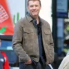 Relay Sam Worthington Suede Leather Jacket webp