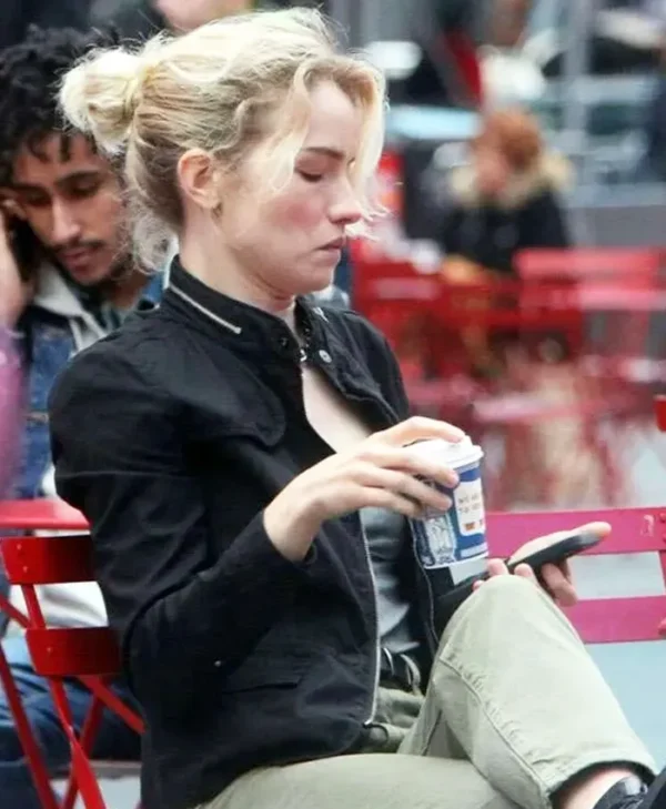 Relay Willa Fitzgerald Black Cotton Jacket webp