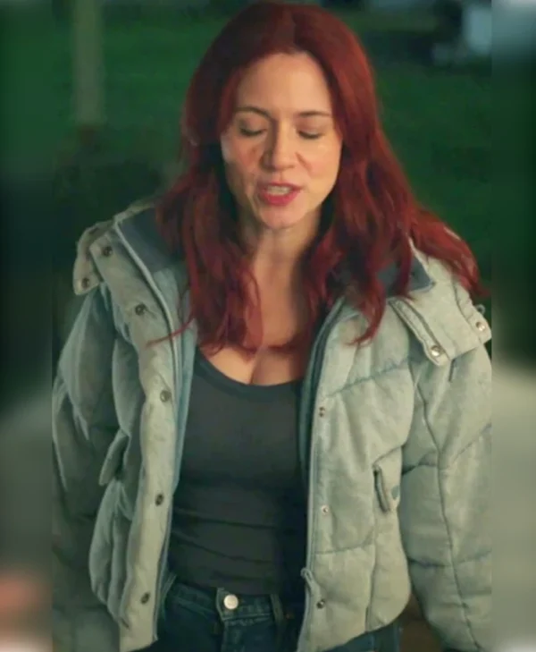 Resident Alien S04 Alice Wetterlund Puffer Jacket webp