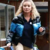 Resident Alien S04 Jenna Lamia Puffer Jacket webp