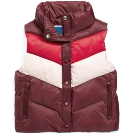 Resident Alien S04 Jenna Lamia Puffer Vest Front webp