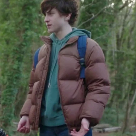 Resident Alien S04 Judah Prehn Puffer Jacket Side webp