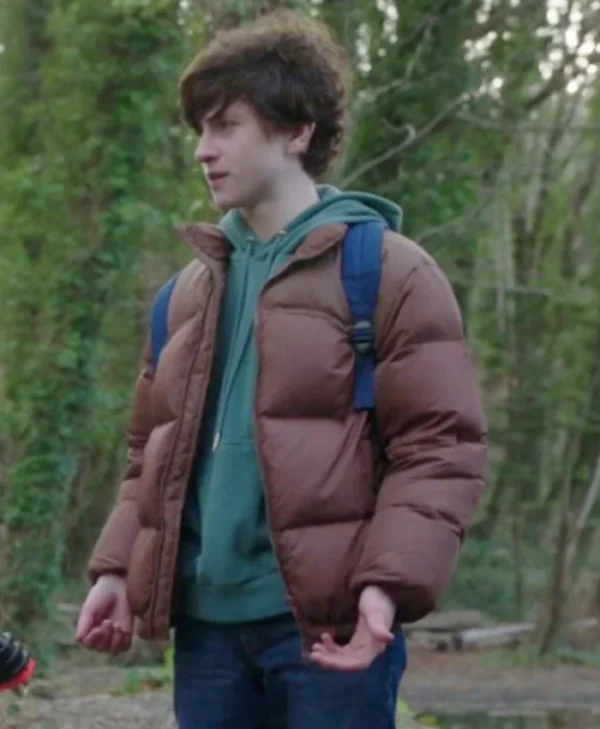 Resident Alien S04 Judah Prehn Puffer Jacket Side webp