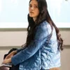 Resident Alien S04 Meredith Garretson Quilted Jacket webp