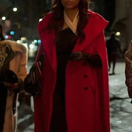 Whitney Run the World S01 Red Coat