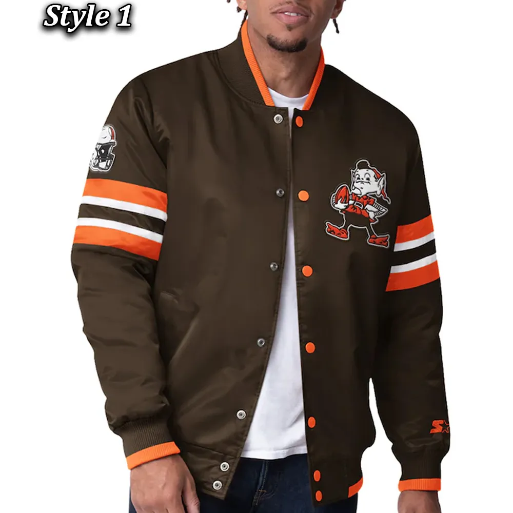 Scout I Cleveland Browns Jacket webp