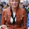 Serena Woodsen Gossip Girl Leather Jacket webp