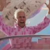 Shop Barbie 2023 Ryan Gosling Pink Tracksuit webp