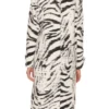 Shop Karla Mosley Beyond The Gates Zebra Print Coat
