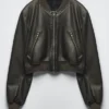 Shop Sullivans Crossing S02 Lindura Leather Jacket webp