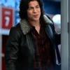 Shop Ted Lasso S02 Dani Rojas Sherling Fur Collar Leather Jacket webp