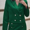Shop Ted Lasso S03 Keeley Jones Green Blazer webp