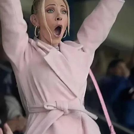 Shop Ted Lasso S03 Keeley Jones Pink Robe webp