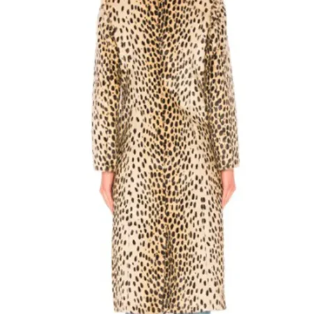 Shop Vanessa Morgan Wild Cards S02 Leopard Coat webp