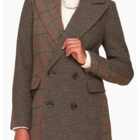 Shop Vanessa Morgan Wild Cards S02 Two Tone Blazer webp