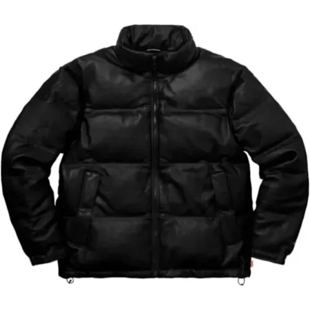 G-Eazy Black Puffer Men Parachute Jacket