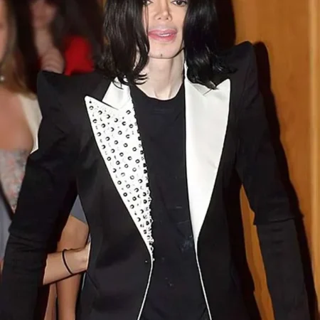 Singer Michael Jackson Black Blazer