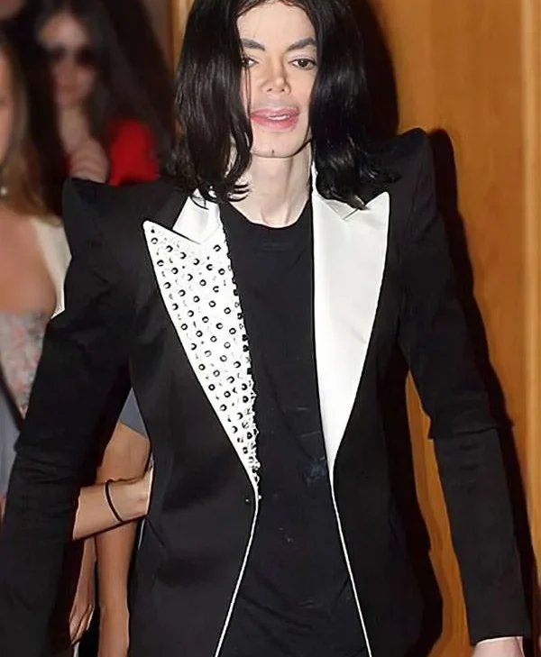 Singer Michael Jackson Black Blazer